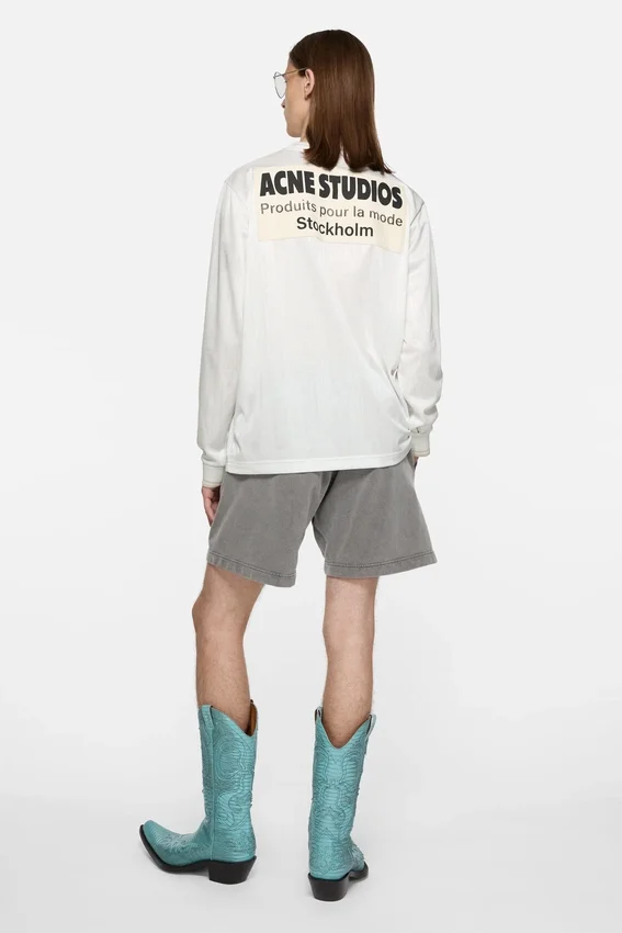 Logo sports jersey top