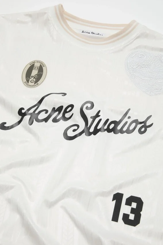 Logo sports jersey top