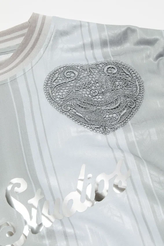 Logo sports jersey top