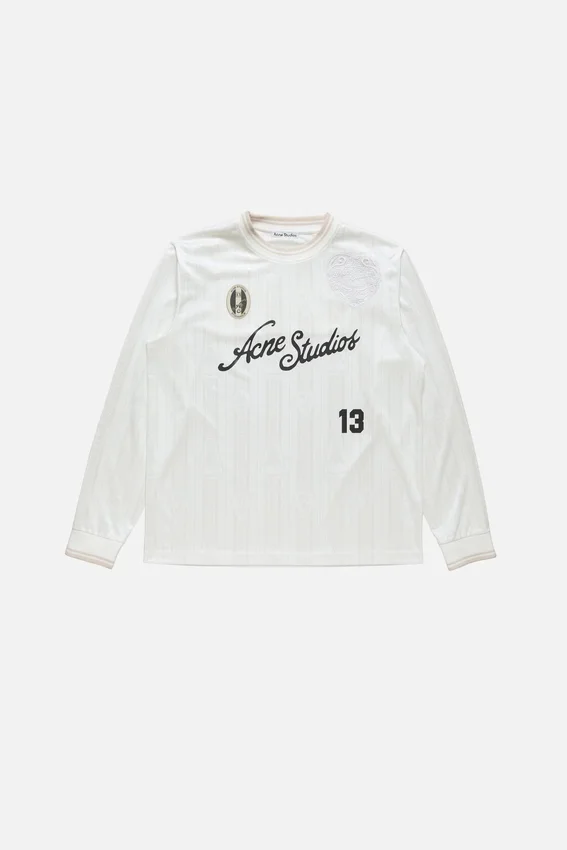 Logo sports jersey top