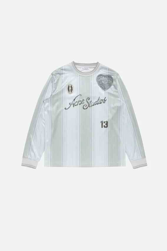 Logo sports jersey top