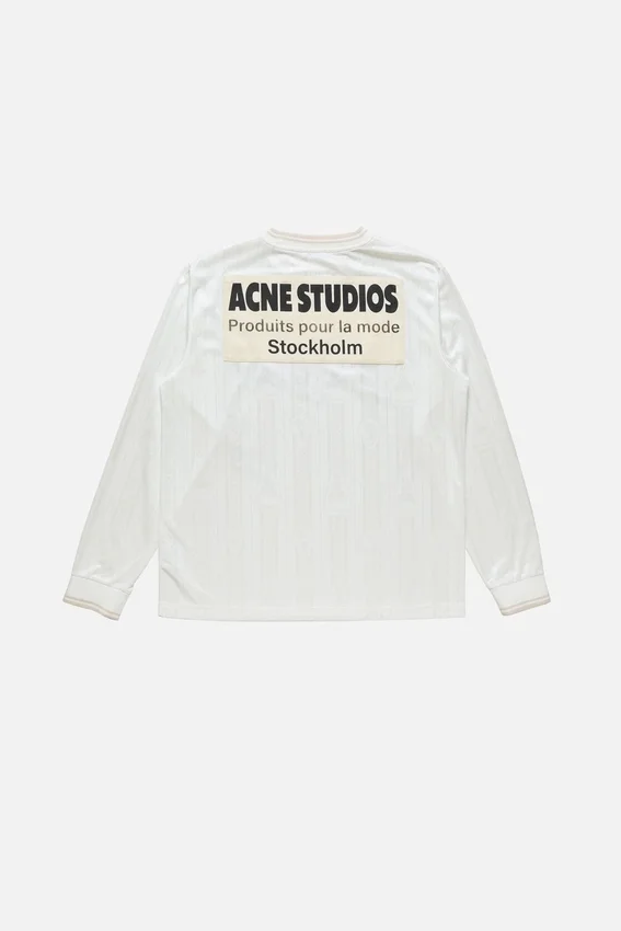 Logo sports jersey top