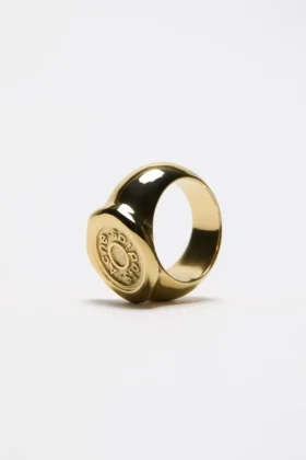 Logo stamp ring