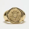 Logo stamp ring