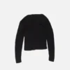 Logo tape knit jumper