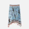 Long pleated skirt