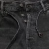 Loose fit denim shorts
