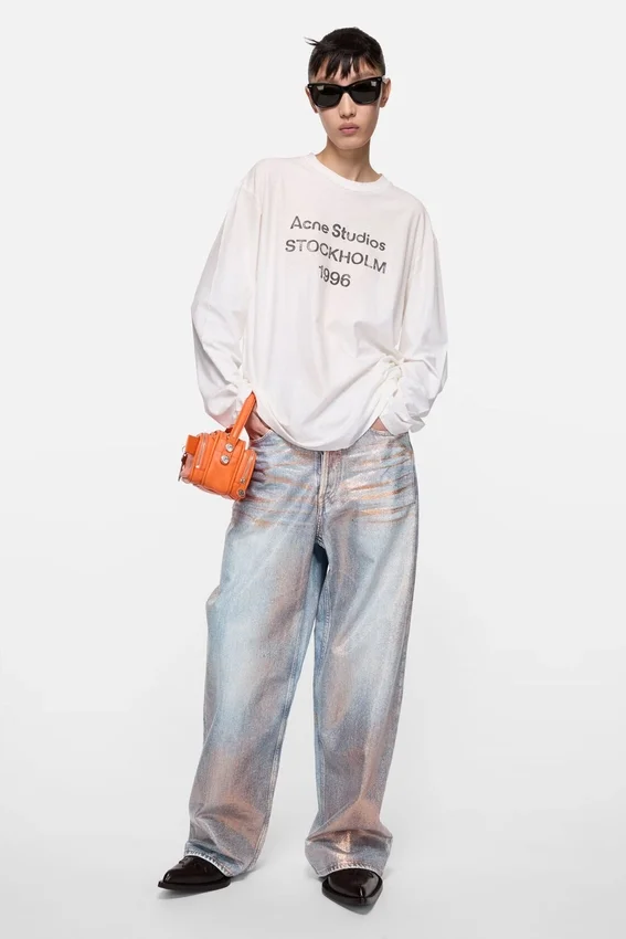 Loose glitter jeans – 1981