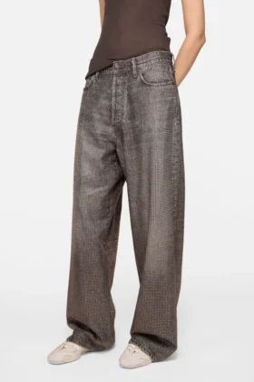 Loose rhinestone jeans – 1981