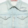 Mended denim jacket