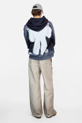 Mended denim trousers - Regular fit
