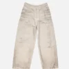Mended denim trousers - Regular fit