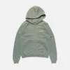 Mended fleece hoodie