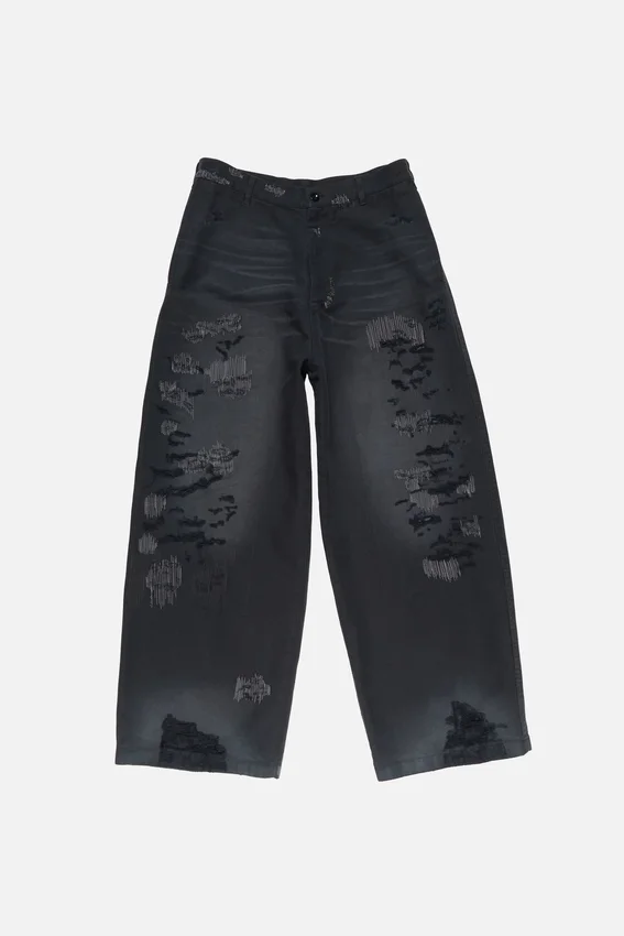 Mended trousers - Regular fit