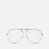 Metal aviator sunglasses