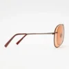 Metal aviator sunglasses