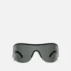 Metal shield sunglasses