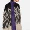 Metallic knit sweater