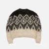 Metallic knit sweater