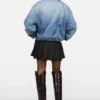 Mini pleated skirt