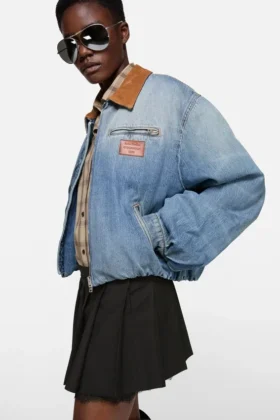 Mini pleated skirt