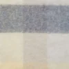 Mohair checked scarf