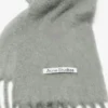 Mohair logo scarf