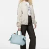 Musubi leather tote