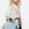Musubi leather tote