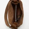 Musubi suede midi bag
