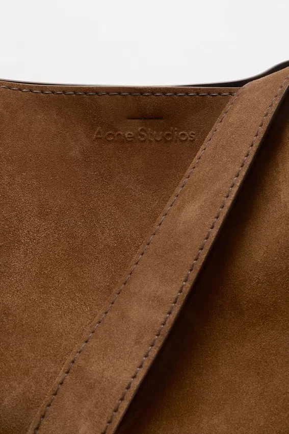 Musubi suede midi bag