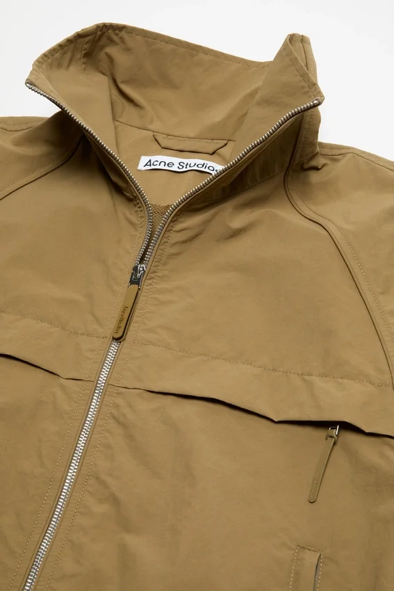 Nylon logo jacket