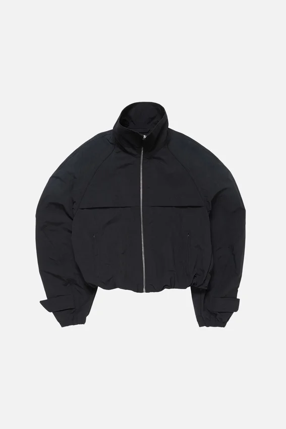 Nylon logo jacket