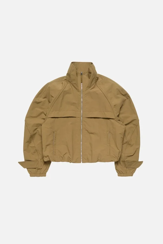 Nylon logo jacket