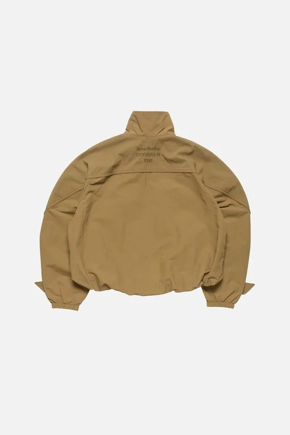 Nylon logo jacket