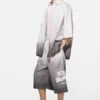 Oversized logo shorts