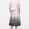 Oversized logo shorts