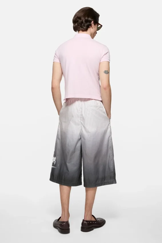 Oversized logo shorts