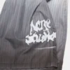 Oversized logo shorts