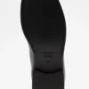 Painted leather loafers