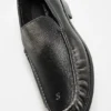 Painted leather loafers