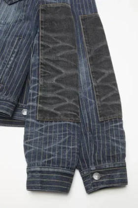 Patchwork denim jacket