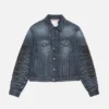Patchwork denim jacket