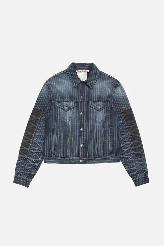 Patchwork denim jacket
