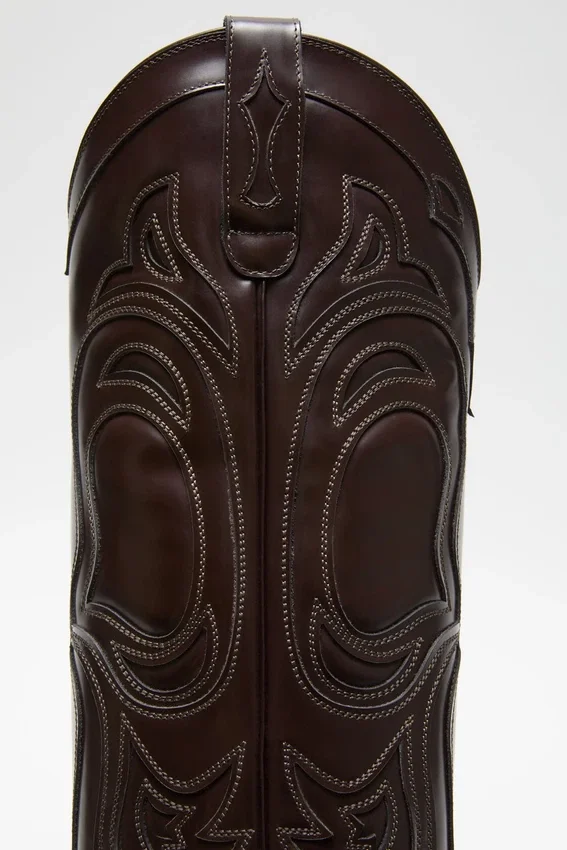 Pointed-Toe Cowboy Boot