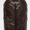 Pointy leather cowboy boot