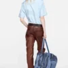 Poplin button-up shirt