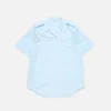 Poplin button-up shirt