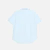 Poplin button-up shirt