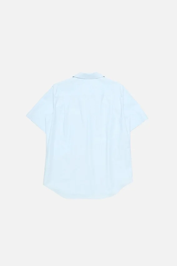Poplin button-up shirt
